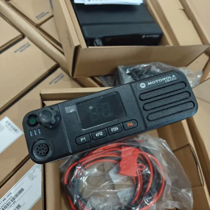 Motorola Dm4400 Two Way Radio - in-hand use