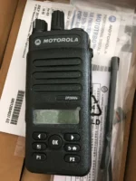 Motorola Dp2600e Two Way Radio - side view