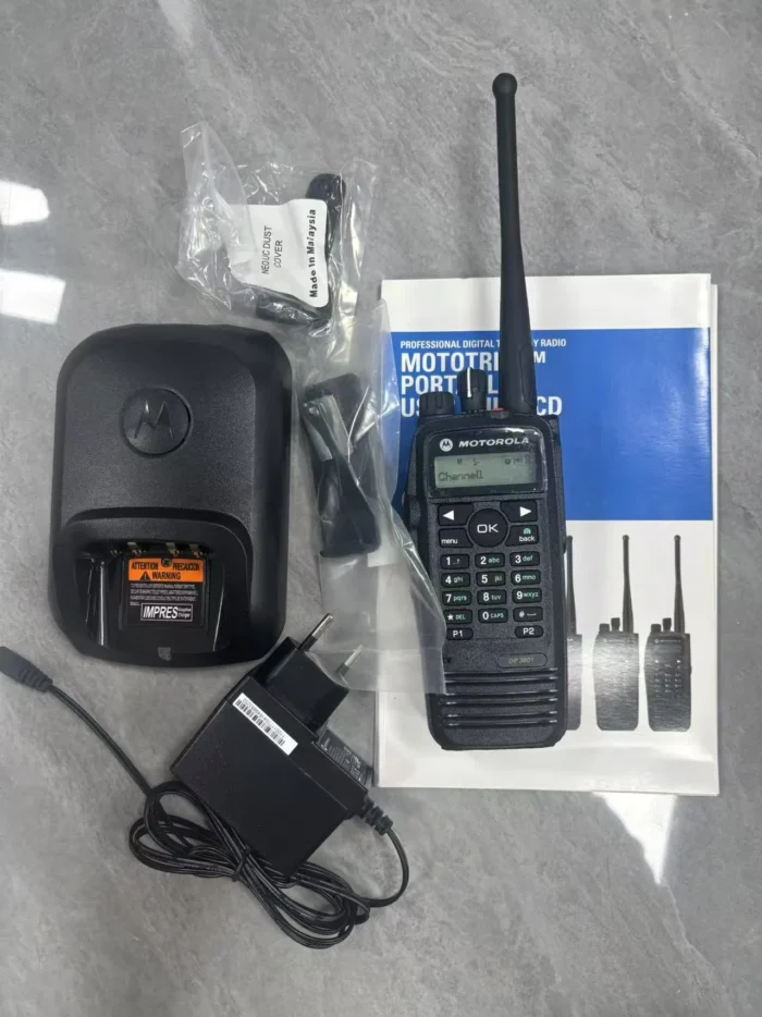 Motorola Dp3601 Two Way Radio - detail view
