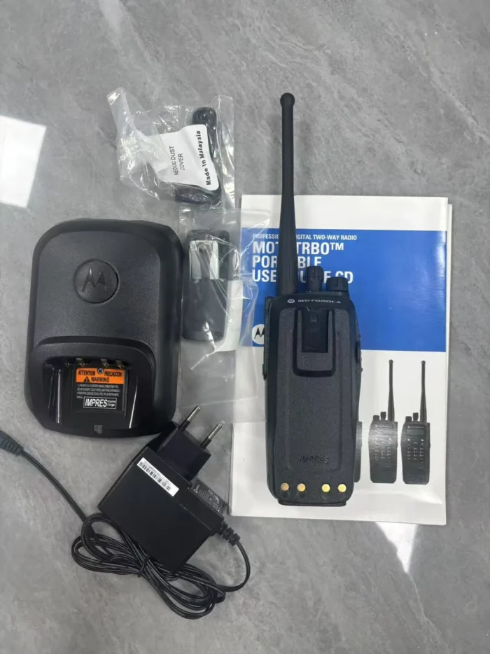 Motorola Dp3601 Two Way Radio - in-hand use