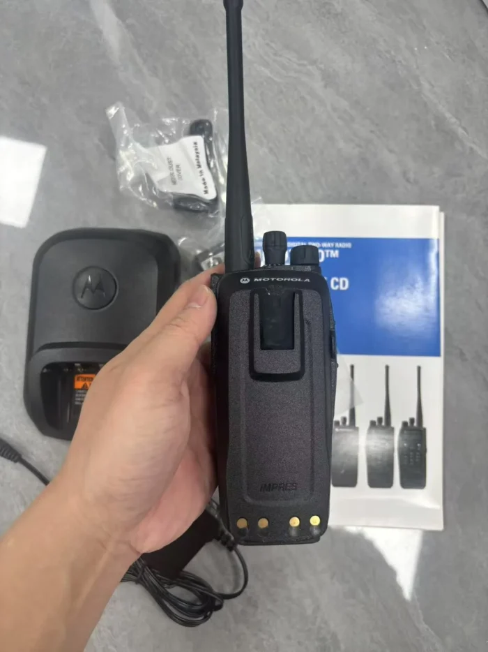 Motorola Dp3601 Two Way Radio - package contents
