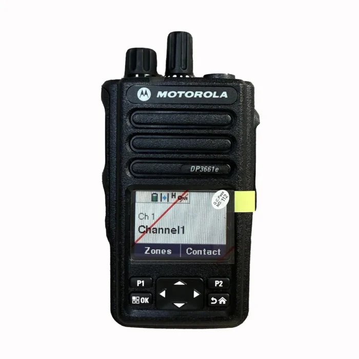 Motorola Dp3661e Two Way Radio - front view