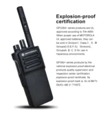Motorola Dp4400e Two Way Radio - detail view