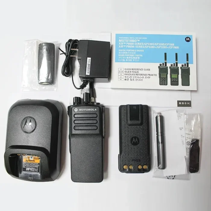Motorola Dp4400e Two Way Radio - close-up