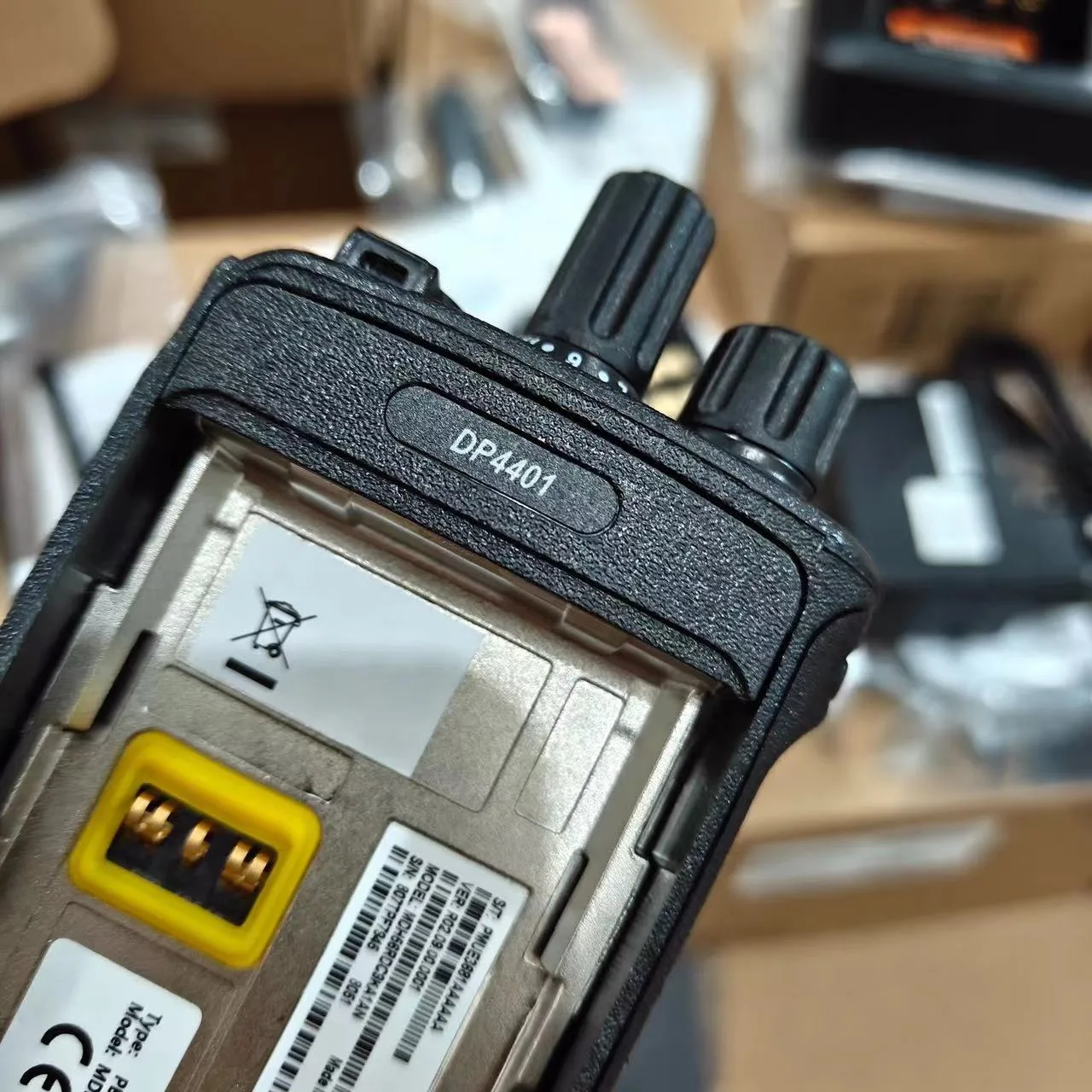 Motorola Dp4401 Two Way Radio - detail view Motorola Dp4401 Funkgerät