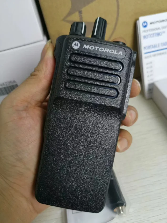 Motorola Dp4401 Two Way Radio - in-hand use