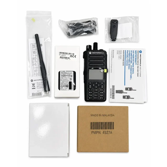 Motorola Dp4801 Two Way Radio - front view