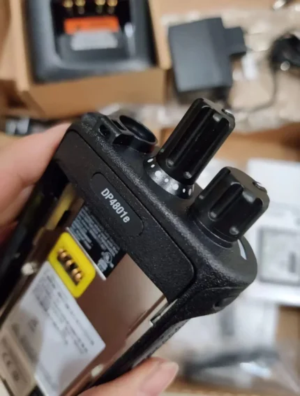 Motorola Dp4801 Two Way Radio - detail view