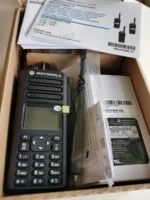 Motorola Dp4801 Two Way Radio - close-up