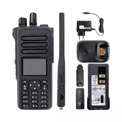 Motorola Dp4801e Two Way Radio - in-hand use