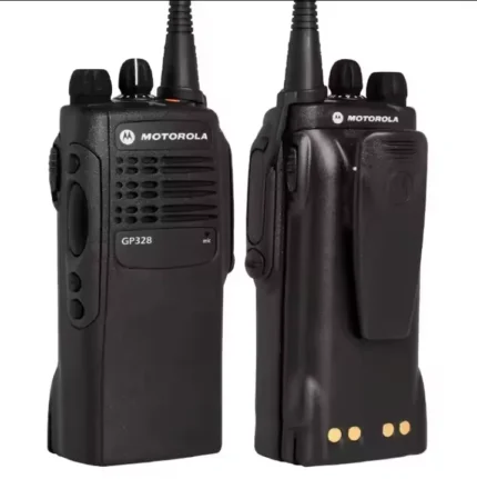 Motorola Gp328 Two Way Radio - detail view