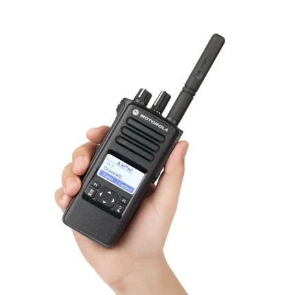 Motorola Gp338d Two Way Radio - in-hand use