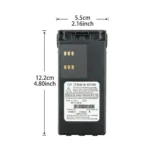 Motorola Hnn9013 Two Way Radio - detail view
