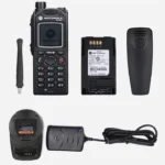 Motorola Mtp850 Two Way Radio - side view