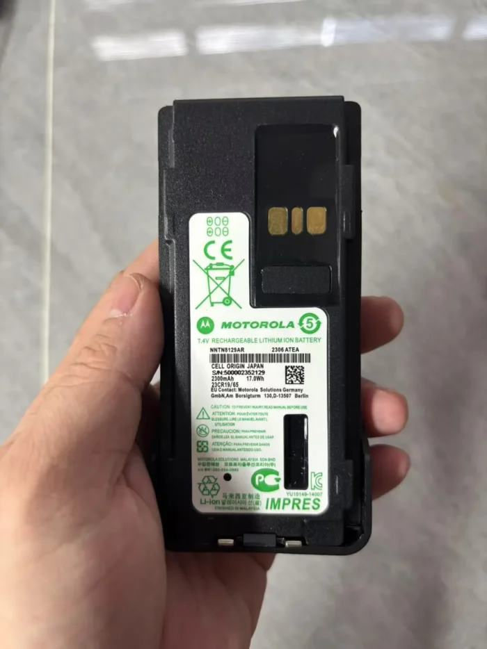 Motorola NNTN8129 Akkus