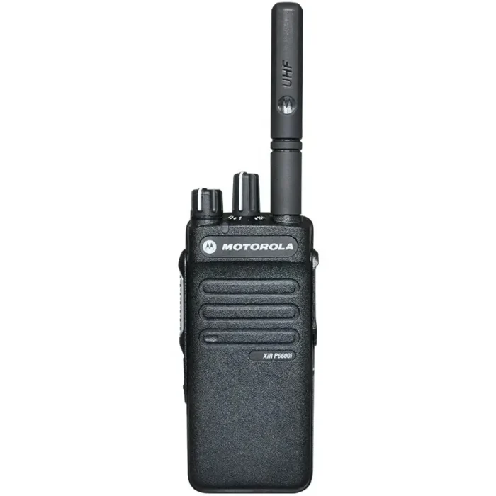 Motorola P6600i Two Way Radio - side view