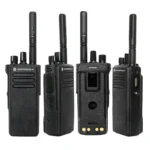 Motorola P8600 Two Way Radio - detail view