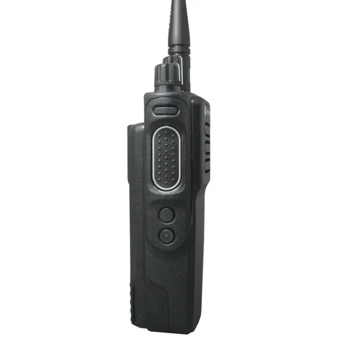Motorola P8600 Two Way Radio - side view