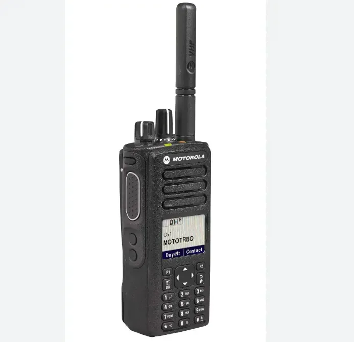 Motorola P8660 Two Way Radio - detail view Motorola P8660 Two Way Radio