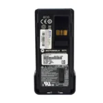Motorola P8660 Two Way Radio - side view