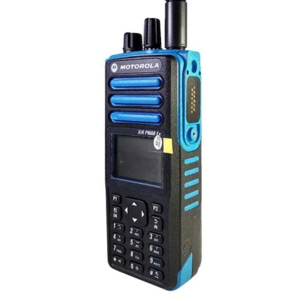 Motorola P8668ex Two Way Radio - in-hand use