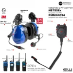Motorola PMLN6333A Two Way Radio - detail view