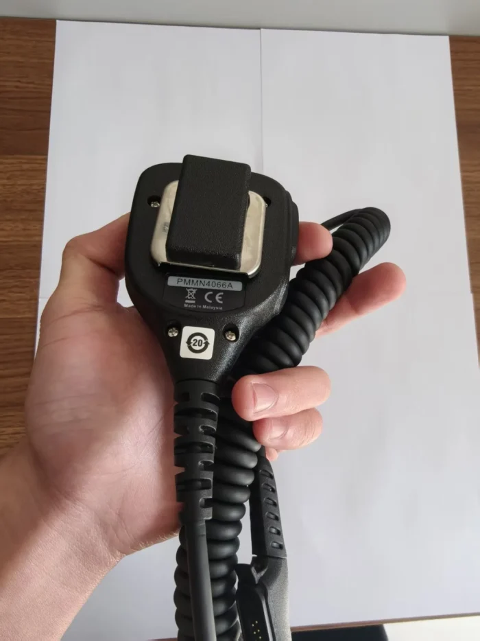 Motorola PMMN4066 Two Way Radio - side view