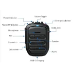 Motorola PMMN4127 Two Way Radio - detail view