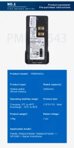 Motorola PMNN4544 Funkgerät