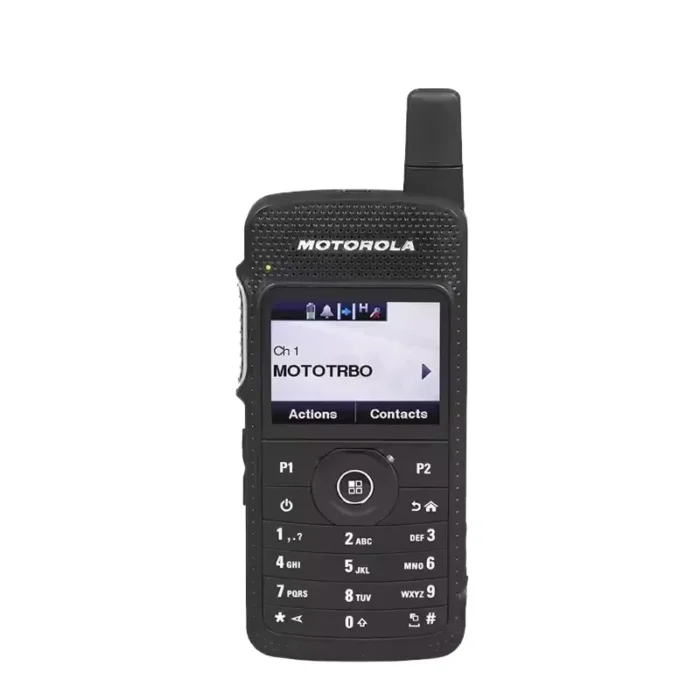 Motorola Sl2k Two Way Radio - in-hand use