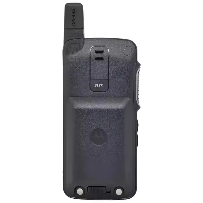 Motorola Sl2k Two Way Radio - side view