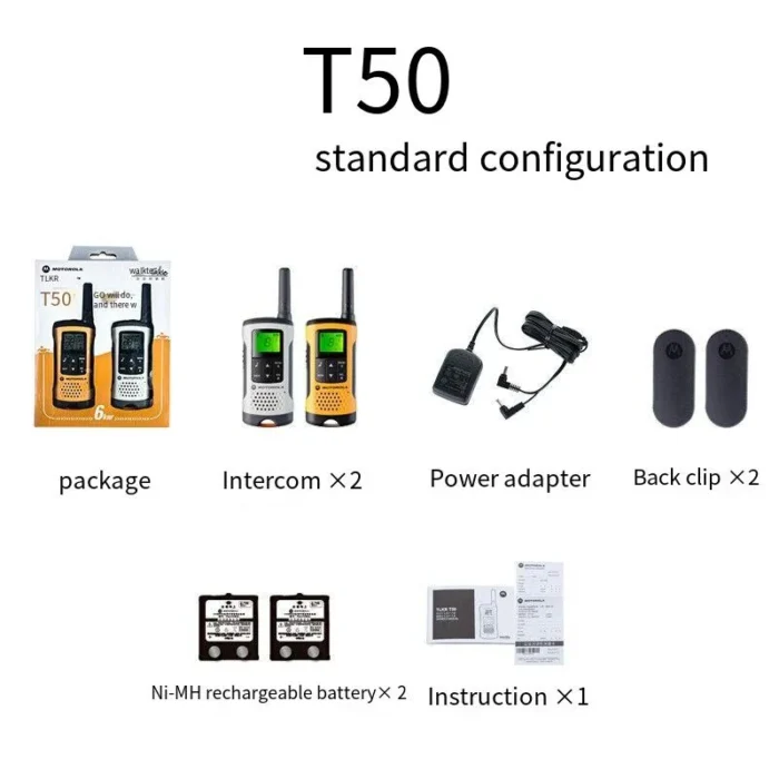 Motorola Tlkr-t50 Two Way Radio - close-up