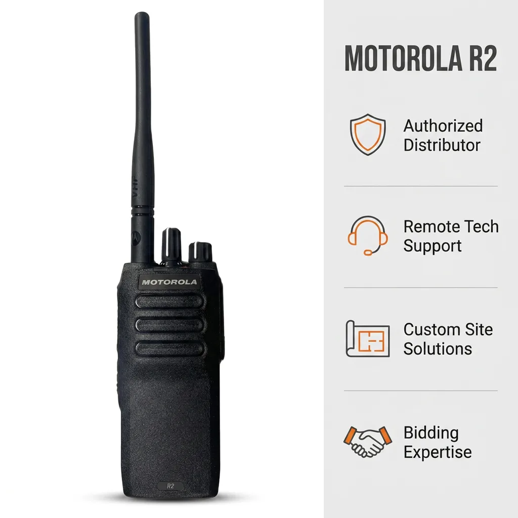 Motorola Two Way Radio - front view Motorola Two Way Radio - front view
