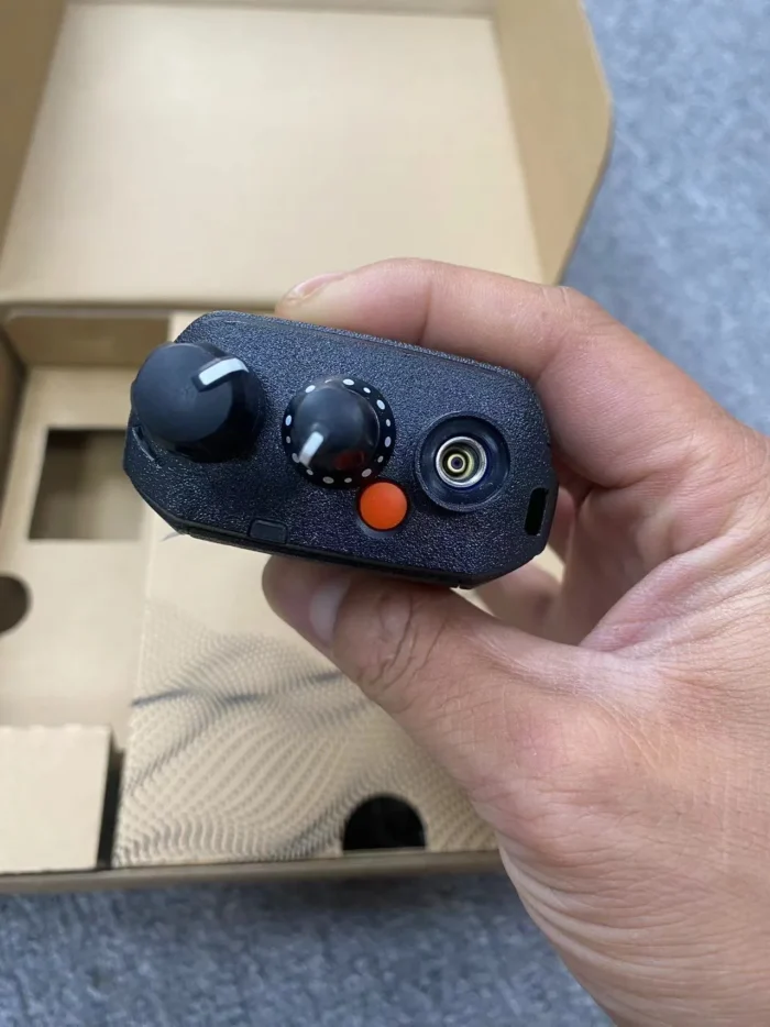 Motorola Two Way Radio - side view