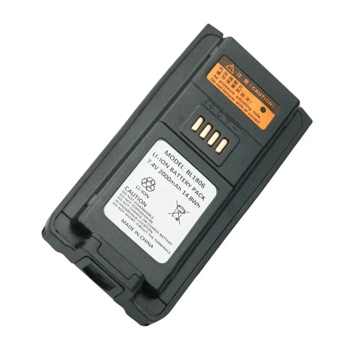 بطارية OEM BL1806 قابلة للشحن بسعة 2000mAh لجهاز اللاسلكي Hytera PT580 PT580H PT580H Plus، قطعة غيار متوفرة