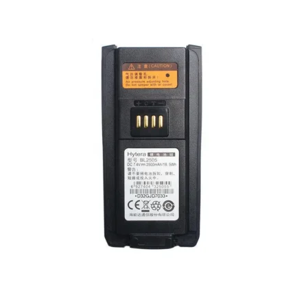 OEM BL2505 2500 MAh 7.4 V IP67 Rechargeable Lithium Battery for Hytera PT580 / PT580H / PT580H Plus Radio - front view
