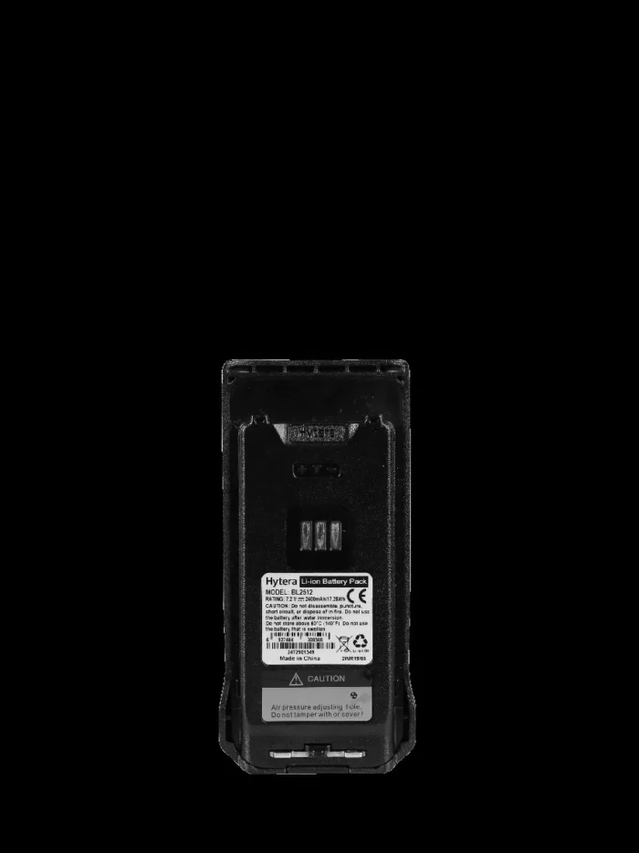 Bateria de lítio recarregável original BL2512 2400mAh 7.2V IP67 para rádios Hytera BP51X BP56X AP58X BP515 BP565 AP585