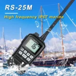 Rs-25m Two Way Radio - detail view