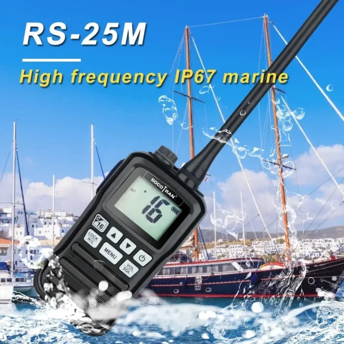 Rs-25m Two Way Radio - detail view
