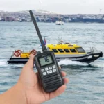 Rs-25m Two Way Radio - side view