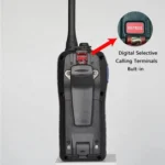 RS-38M Two Way Radio - side view