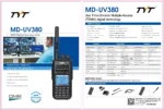 Tyt Md-380 Vhf Uhf Dual Band Portable Wireless Handheld Two-way Walkie Talkie Dmr Digital Long Range Mobile for Radio Fc - Image 4
