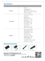 TYT Tc-999 Two Way Radio - close-up