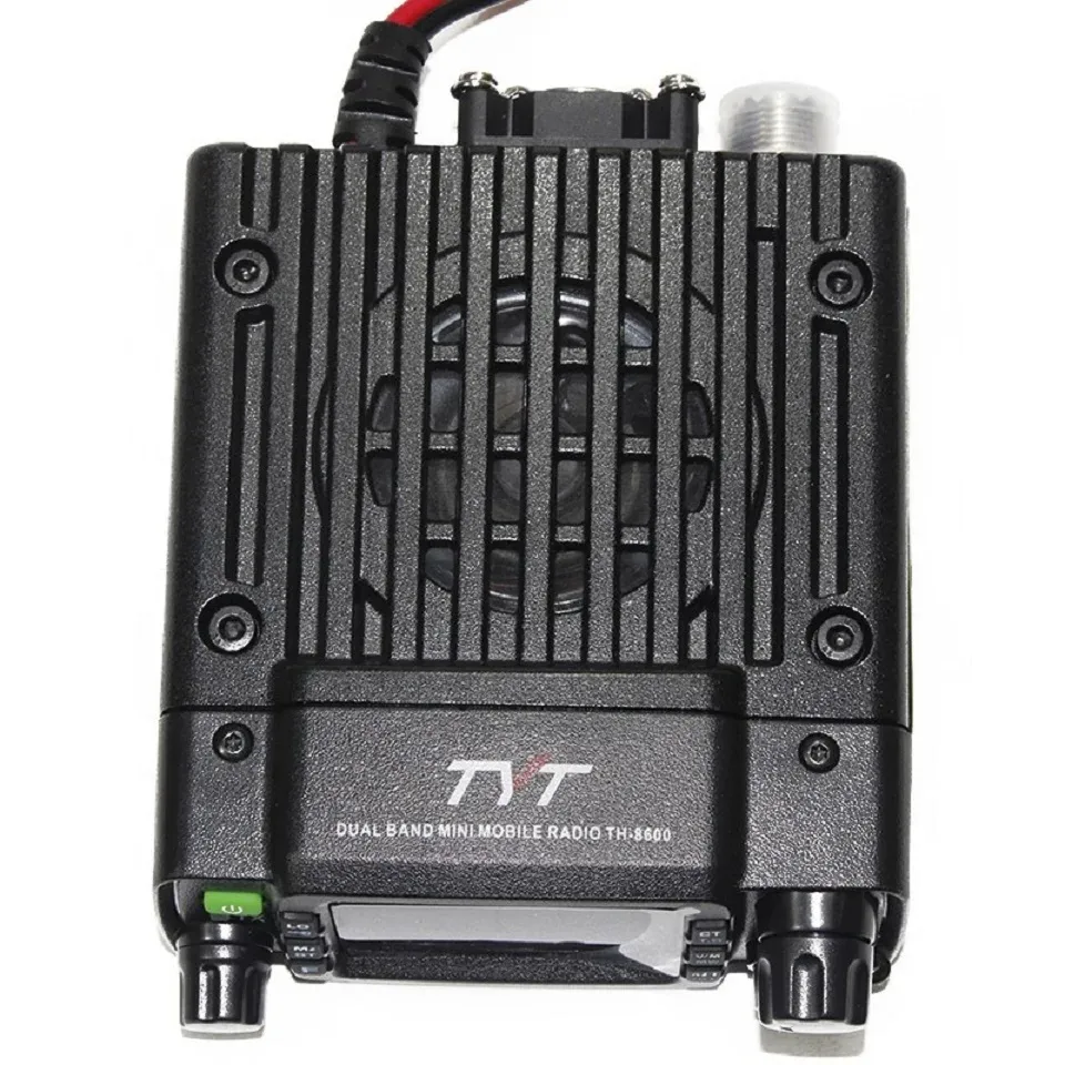 TYT Th-8600 Two Way Radio - in-hand use TYT Th-8600 Two Way Radio