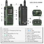 Uv-17 Two Way Radio - detail view