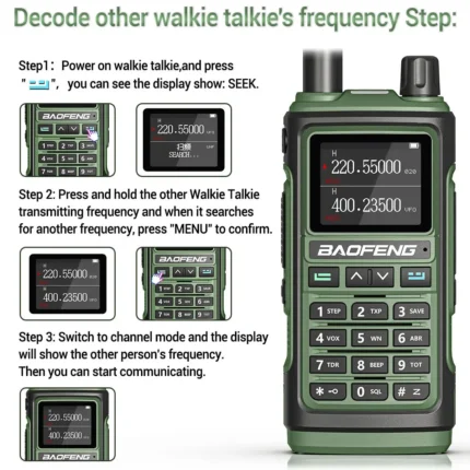 Uv-17 Two Way Radio - in-hand use