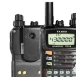 Yaesu Vx-6r Two Way Radio - in-hand use