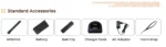 Yshon IP68 Two Way Radio - package contents
