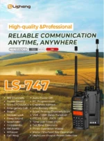Yshon LS-747 Two Way Radio - in-hand use