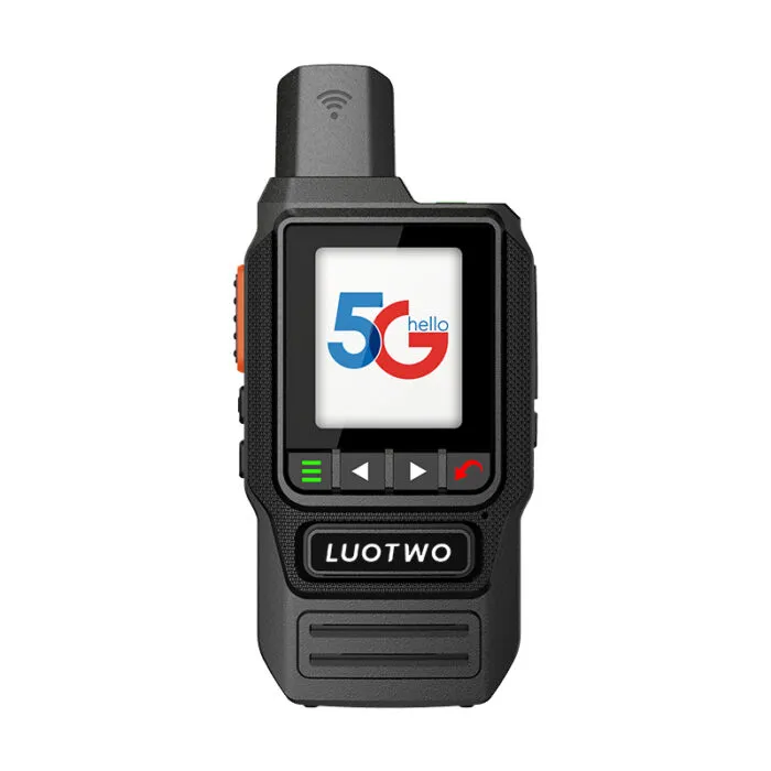 Weitbereichs-Kommunikation entdecken: 2er-Set LUOTWO N79 4G-POC-Funkgeräte mit GPS – 5000 Meilen Netzwerk für Erwa
